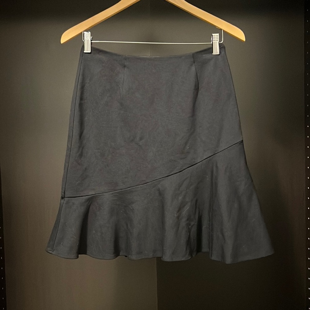 M&S black midi skirt